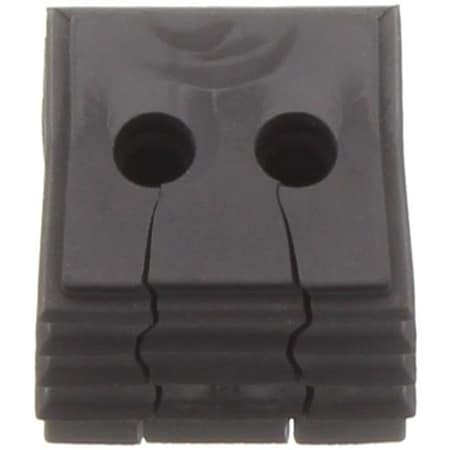 Conta-Clip Seal, 17.7 mm. H x 20.3 mm. W x 20.3 mm. L, Thermoplastic Elastomer 28555.4